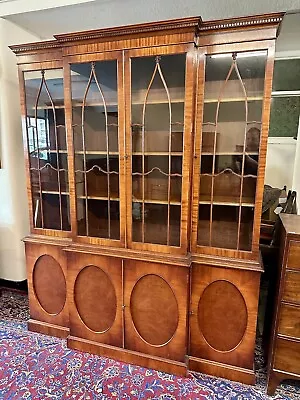 Brights Of Nettlebed Breakfront Bookcase Cabinet  . Free Delivery Available • £695