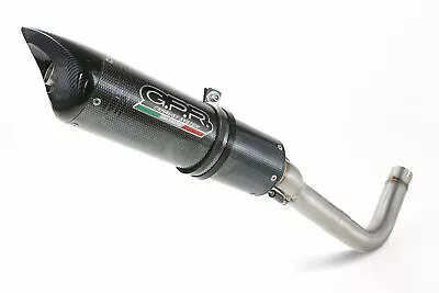 GPR Exhaust Kawasaki ZX6R 2007-2008 Slip-On Tiburon Poppy DB Killer Link Pipe • $535