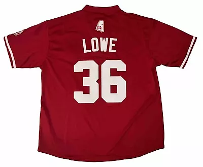 Nate Lowe #36 Mississippi State Size XL Custom Baseball Jersey -READ- TX Rangers • $20