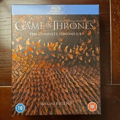 Game Of Thrones - Series 1-4 - Complete (Box Set) (Blu-ray 2015) • £8.63