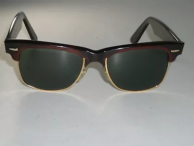 50mm VINTAGE B&L RAY-BAN W1270 VWAS TORT/GOLD G15 GLASS WAYFARER MAX SUNGLASSES • $303.99