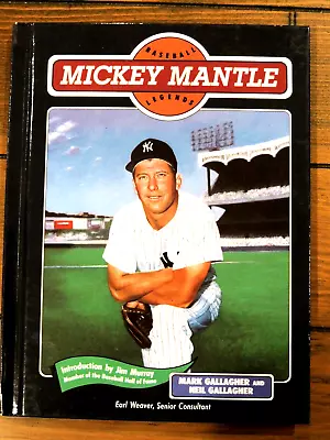 Mickey Mantle Baseball  Legends  Hardback Book • $2.47
