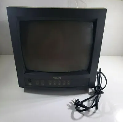 Vintage Philips VS24415R Observation Camera 12  Monitor/TV  (Parts Or Repair) • $25