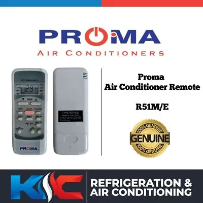 $30 • Buy PROMA R51M/E Air Conditioner Remote