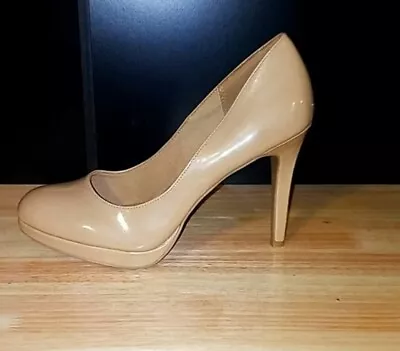 Tan Patent Leather Heels • $30