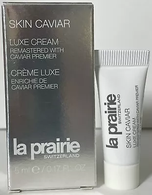 LA PRAIRIE Skin Caviar Face Cream  Skin Caviar Luxe Cream Travel SZ NEW! • $21