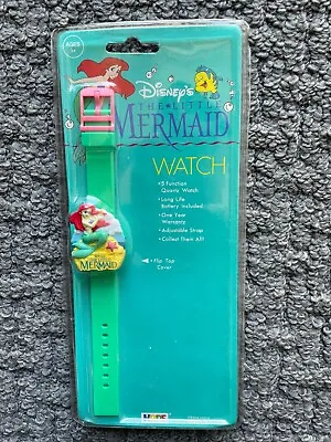 $27.99 • Buy Disney Princess Watch By Hope The Little Mermaid Ariel 1989 MOC
