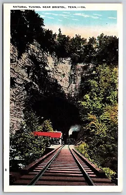 Postcard Natural Tunnel Near Bristol TN - VA Steam Train P162 • $4.48