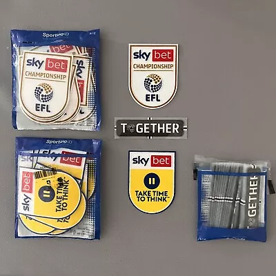 Coventry City EFL Sky Bet Championship 2022/23 Player Size Shirt Sleeve Patches • £15