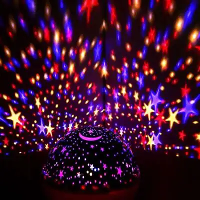 USB LED Starry Galaxy Night Light Projector Ocean Star Sky Christmas Party Lamp • $10.50