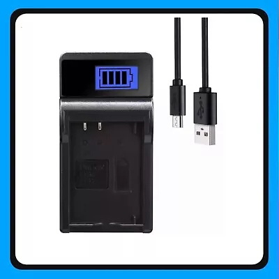 USB Fast Battery LCD Charger For Nikon EN-EL20 ENEL20 1 AW1 DK24-500 F/2.8-5.6 • $22.90