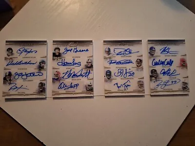 2021 2022 Leaf Pearl Multi Sport NFL HOF Defense Auto Booklet 1/1! 16 Autos!!! • $1699