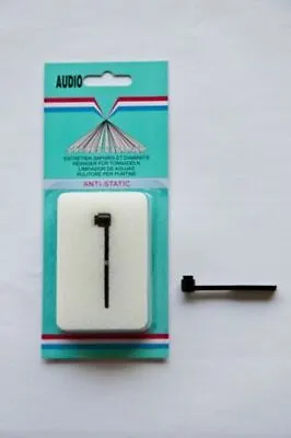 NEW Carbon Fiber Anti-Static Stylus Brush For Turntable Needle Cleaning • $7.49