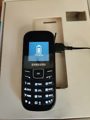 Samsung GT -E1200 - Black Mobile Phone OPENED BUT NEVER USED! • £29.99