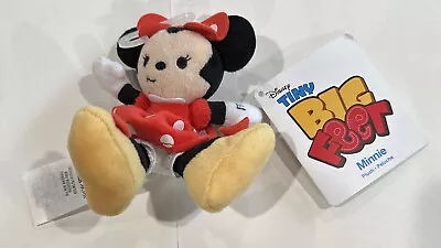 Disney Store Tiny Big Feet Plush Collection MINNIE MOUSE Micro Plush 4 Inch New • $12