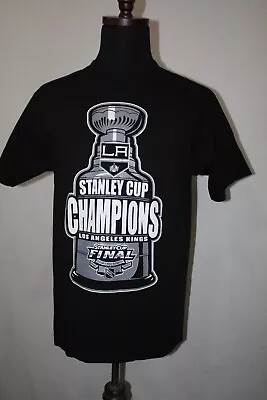 NHL LA Kings 2012 Stanley Cup Champions T Shirt Size M Black • $24.99