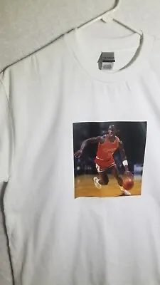 Michael Jordan Rookie Year Vintage Photo T-shirt • $12.99