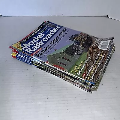 Model Railroader Train Magazine Mixed Lot Of 10 From 2020 Various Issues • $18