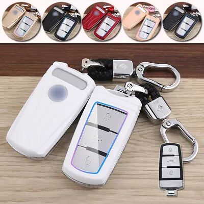 $22.80 • Buy ABS Remote Car Key Case Holder Protector Cover For Volkswagen VW Passat B6 CC
