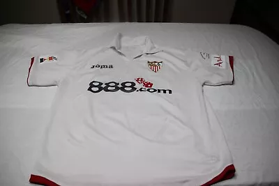 T-Shirt Sevilla F.C Cup Final Of The King 2007 Joma Size M Dorsal No 15 J. • £149.44