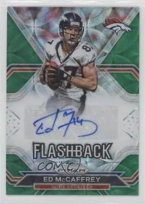 2020 Panini Prizm Flashback Auto Green Scope Prizm /35 Ed McCaffrey #10 Auto • $38.49