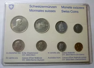 1979 Switzerland - Mint Bu Unc Set (8) - Rappen Franc - Swiss Federal Mint • $47.49