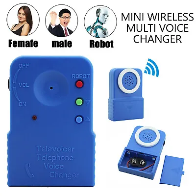 Portable Wireless Multi Voice Changer Digitizer Microphone Disguiser Loudspeaker • $17.85
