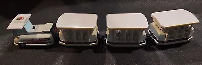 Walt Disney World Transport Die Cast Metal 4pc Train Tram Parking Lot Shuttle • $12