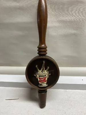 Miller High Life Beer Wood Tap Handle ~ 15 Inches Tall ~USED • $15