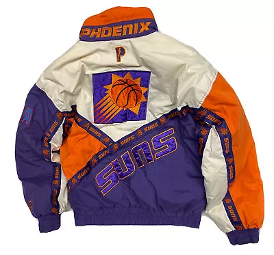VTG 90s NBA Phoenix Suns Pro Player Jacket Coat Mens Size Large *See Description • $219.99