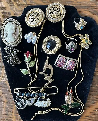 Vintage Lot 13 Items Sarah Coventry Ring A Long  With 12 Other Beautiful Pieces • $43.97