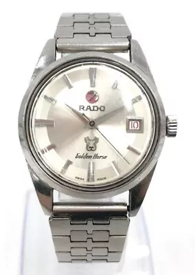 Rado Golden Horse Automatic Date Vintage Men's Watch Used Swiss Made • $272