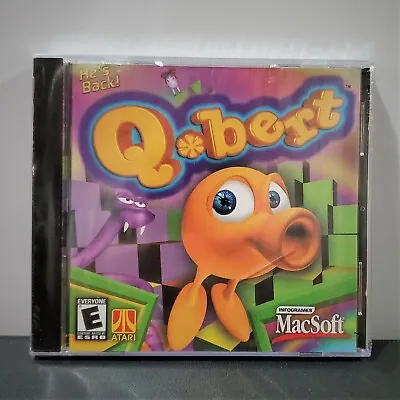 [New & Sealed] 2001 Qbert Atari Infogrames MacSoft PC Video Game For Mac OS • $24.97