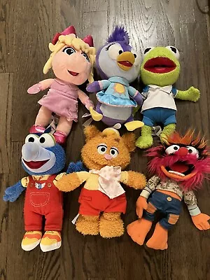 Disney Store Exclusive Muppet Babies Plush Toy Lot 6 Kermit Piggy Gonzo Animal • $100