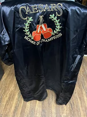 Caesars Home Of Champions Boxing Robe Xl. Very Rare With Waist Belt • $149