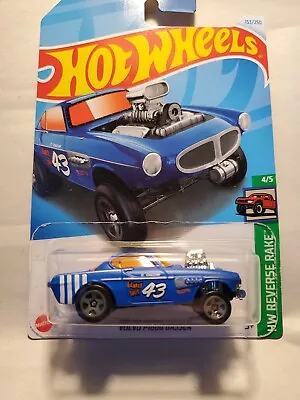 2024 Hot Wheels * H Case * Volvo P1800 Gasser Blue Hw Reverse Rake 4/5  • $3