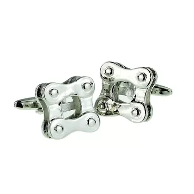 £11.99 • Buy Cycle Bike Bicycle Gear Chain Links Cufflinks 