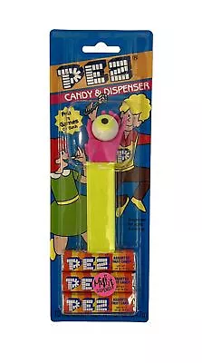 RARE Misfit PEZ Psychedelic Eyeball Pink Hand Yellow Stem Vtg Graphics MINT 1999 • $149.95