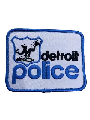 US Detroit Michigan Police Patch • $5