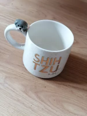 £7 • Buy Pet Dog Mug, Watercolour Shih Tzu - Ideal Gift. 9 Centimetres In Hight 