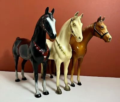 Vintage Breyer Hartland Western Ponies Saddle Rider Plastic Model Racehorse • $30
