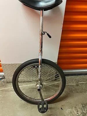 Original 1963 Buddy Salvage Chrome Schwinn  Wheel Unicycle • $250
