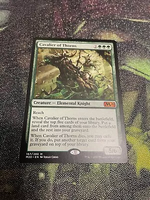 Cavalier Of Thorns M20 Mtg Magic Gathering • $2.18