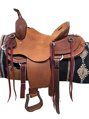 New HR Saddlery Western Mule Trail Saddle (Various Seat Sizes) • $2050