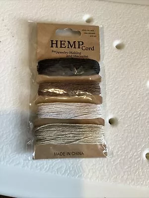 Hemp Cord For Jewellery Making& Macrame . As Pictures • £4.20