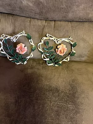 Rose And Leaves Hangers. • $5.99