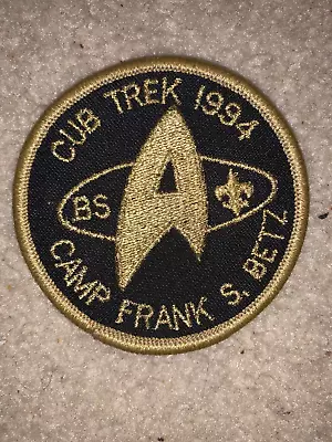 $7.99 • Buy Boy Scout Camp Frank S Betz Michigan 1994 Calumet Cub IN Council Star Trek Patch