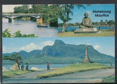 Mauritius Postcard - River La Chaux And Lion Mountain    T4349 • £2.10
