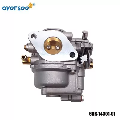 6DR-14301-01 CARBURETOR ASSY For Yamaha 9.9HP 4 Storke Outboard F9.9 T9.9 6AU • $63.84