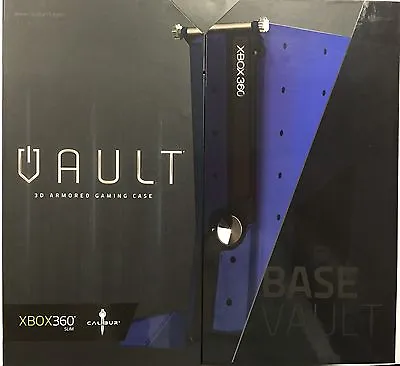 Calibur11 Licensed Vault : XBox360 Case Base Model Urban Blue - Brand New • $18.99